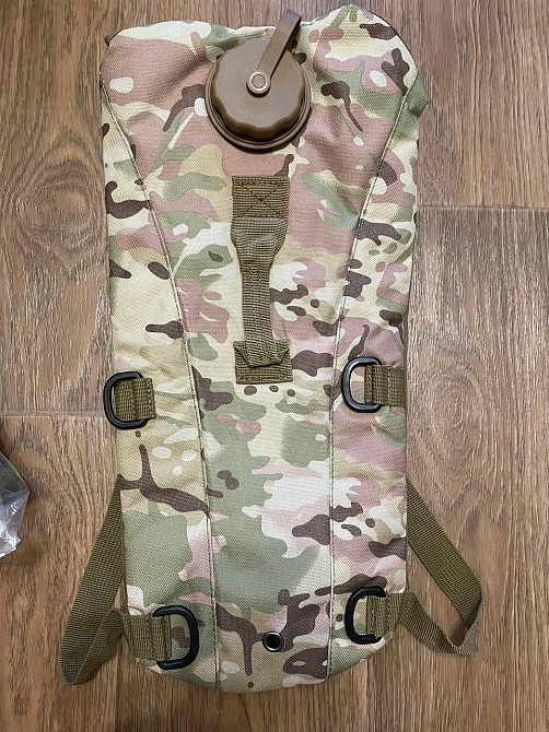 Гідратор тактичний військовий армійський на 2,5 л для води, рюкзак гідратор питна система фректарн Днепр - изображение 1