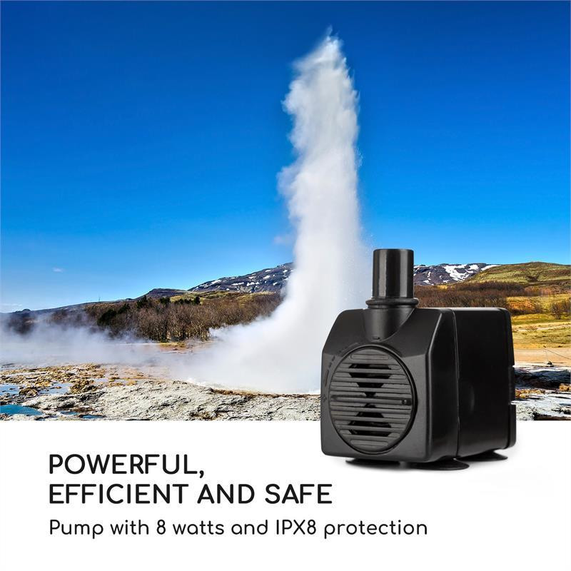 Садовий фонтан 8W Trumpet Flow з оцинкованого металу зі світлодіодами всередині та зовні (Німеччина, читати Рівне - фото 7