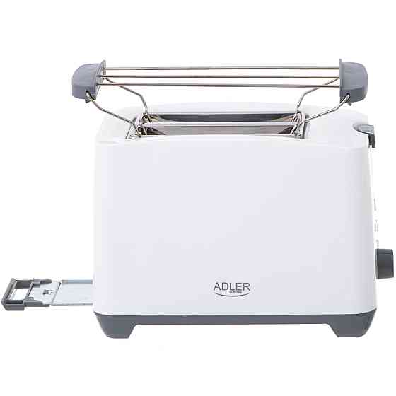 Тостер Adler AD 3216 white 1000Вт/2 відділення/7 режимів підсмажування/розморожування/підігрів булок Вінниця