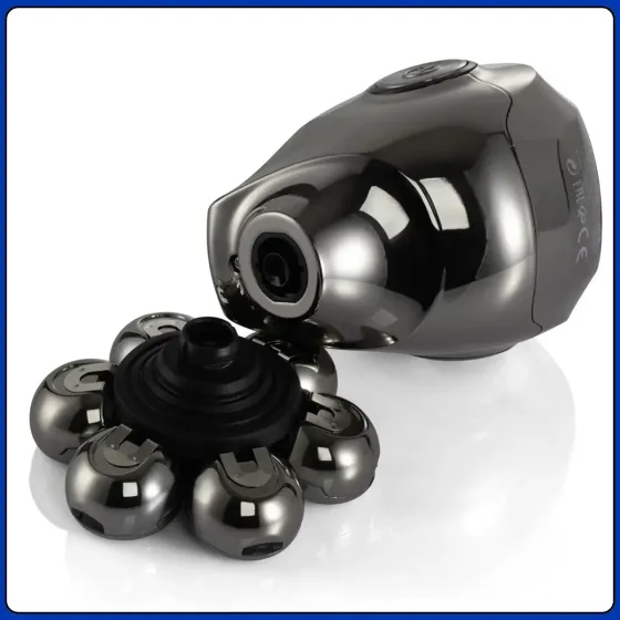 Машинка для стрижки RAF R4087 аккумуляторная, триммер для волос и бороды, насадки, регулировка длины Одесса