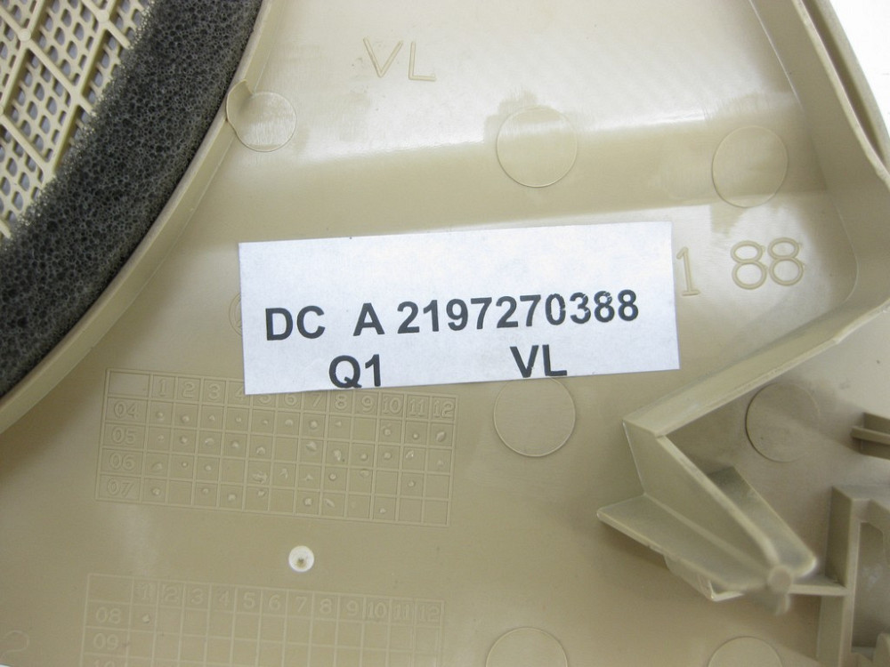 Mercedes-Benz  A2197270388 8K67 Сітка динаміка бежева передньої лівої дверної карти CLS C219 Одеса - фото 11