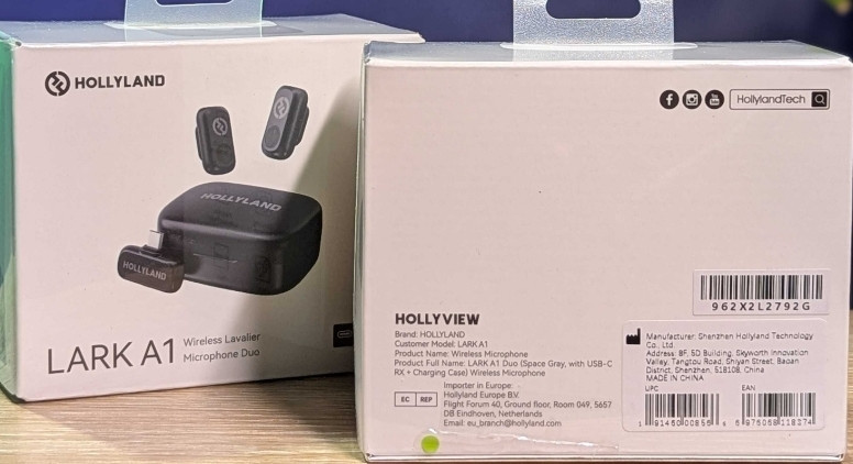 Микрофонная радиосистема • Hollyland Lark A1 Duo USB-C • Гарантия! Харьков - изображение 5