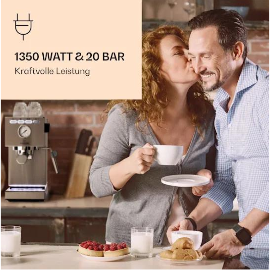 Уцінка! Кавоварка Klarstein Pausa Espresso з Німеччини Дніпро - фото 7