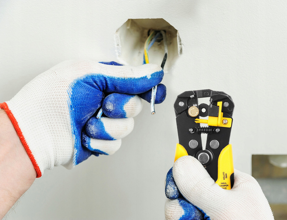 Автоматичний Знімач ізоляції з різкою та кремпером Bigstren (11748) Нововолинськ - фото 9