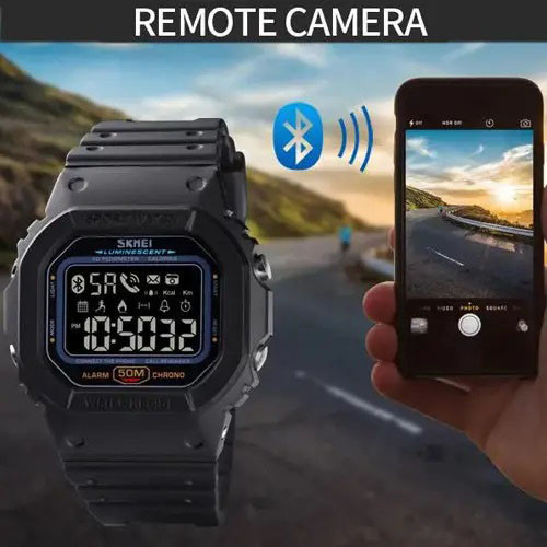 Водонепроникні годинники 50 м SKMEI 1629BK, Армійські годинники протиударні армійські скмей LE-37 Львів - фото 7