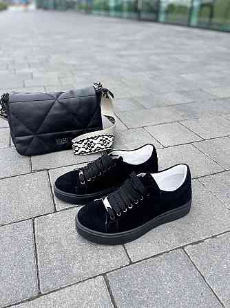 Kentro Кросівки жіночі KENTO 2171 чорні (весна-осінь, замша натуральна) (2646) 36р.38р.39р. Коломия