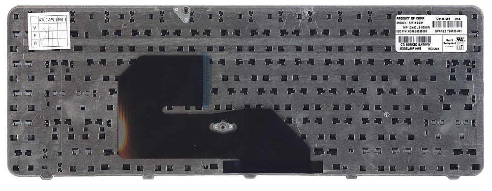 Клавиатура для ноутбука HP ProBook (242 G1) Black, RU Вінниця - фото 3