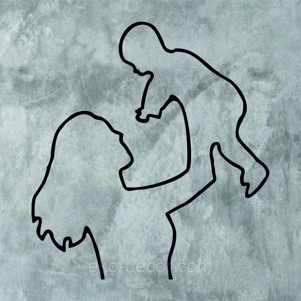 Декоративне настінне Панно «Мати та дитина», Декор на стіну Київ - фото 7