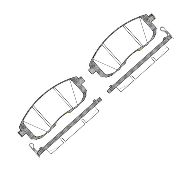 Колодки Додж Neon, Chrysler Sebring (2000-) задние тормозные Мукачево - изображение 1