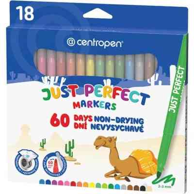 Фломастеры Centropen 2510 Perfect, 18 colors (2510/18) Винница