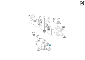 Mercedes-Benz  A0061510301 Стартер A-class W169 B-class W245 A-class C169 Одеса