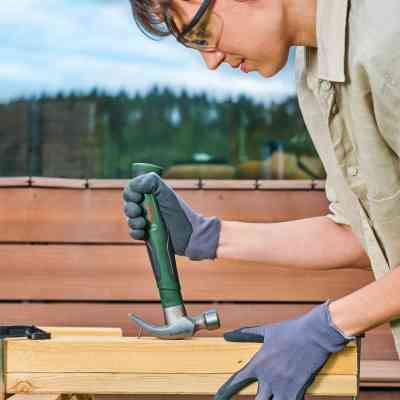 Молоток Bosch слюсарний 340г 24.2см руків&apos;я скловолокно (1.600.A02.W7X) Вінниця