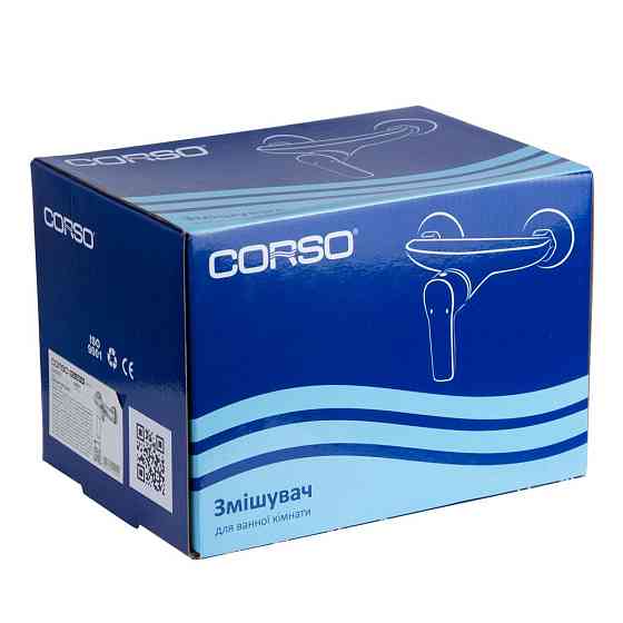 Змішувач BOLSENA Ø35 для душу CORSO 9614300 (CB-1D137C) Київ