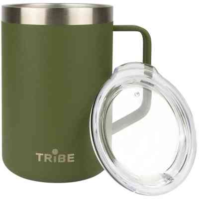 Термокружка Tribe Classic Mug 500 мл olive (T-FA-0033-olive) Винница