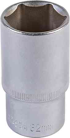 Головка торцева 6-гранна подовжена MASTERTOOL ½" 32 мм L 78 мм CrV 78-0532 Коломыя