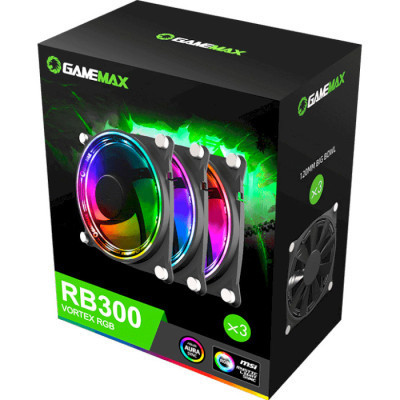 Кулер для корпуса Gamemax RB 300 Винница - изображение 3