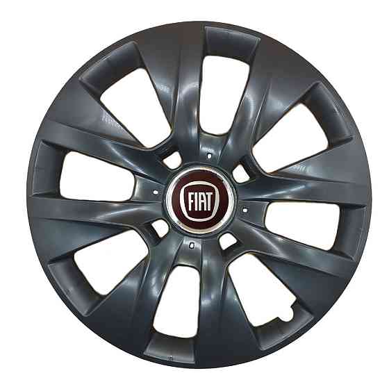 Автомобильные модельные колпаки R14 SJS Fiat 225 4шт, черные Винница