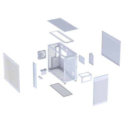 Корпус для ПК ASUS Prime AP303 TG White (90DC00V3-B39010) Винница - изображение 7