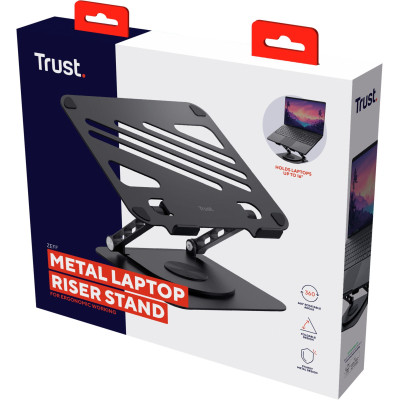 Підставка до ноутбука Trust Zeff Metal, до 16&quot;, gray (25482_TRUST) Вінниця - фото 4