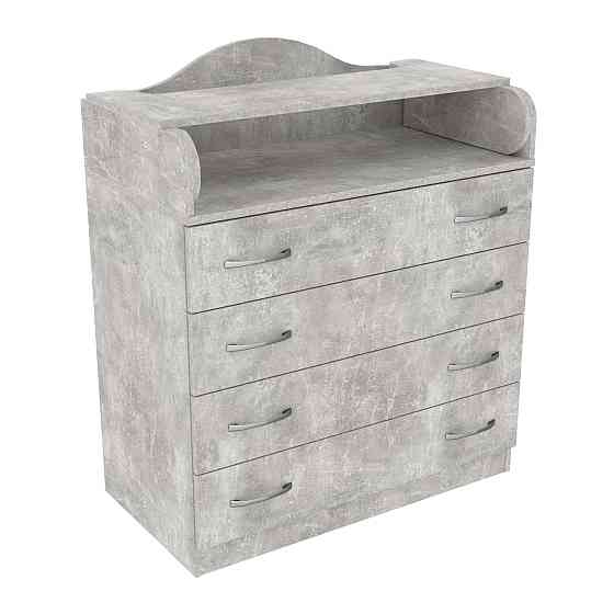 Комод пеленальний №1, Бетон, 864/465/1020 Львів