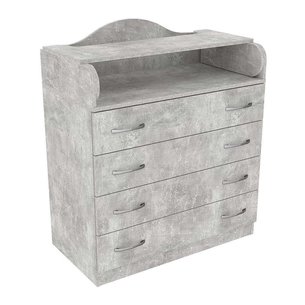 Комод пеленальний №1, Бетон, 864/465/1020 Львів - фото 1