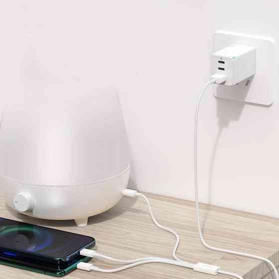 Кабель Baseus Superior Series Fast Charging 3-in-1 Micro USB+Lightning+Type-Cм 3.5A 1.5м білий Львов