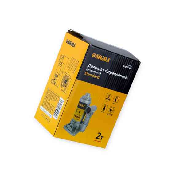 Домкрат гідравлічний 2 т, 148-278 мм (коробка) Мукачево
