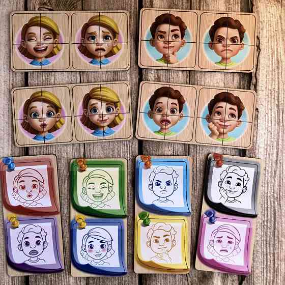 Деревянный пазл-сортер 