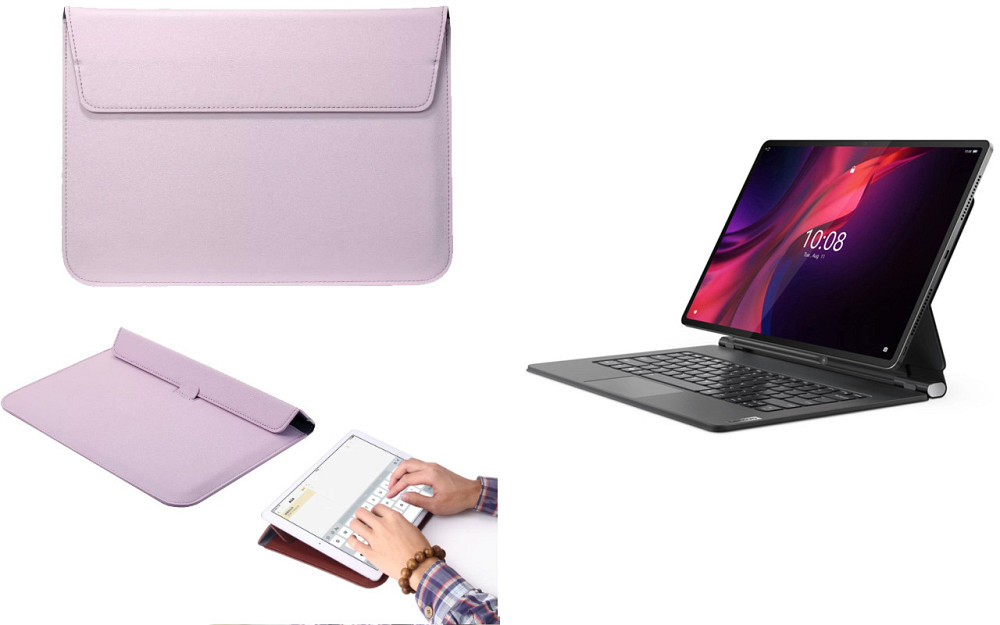 Чохол-конверт VitoCase для Lenovo Tab Extreme, з функцією підставки для планшета Фіолетовий Київ - фото 1