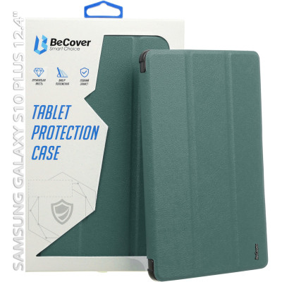 Чехол для планшета BeCover Smart Case Samsung Galaxy Tab S10 Plus (SM-X820/SM-X826) 12.4" Dark Green (712234) Винница - изображение 7