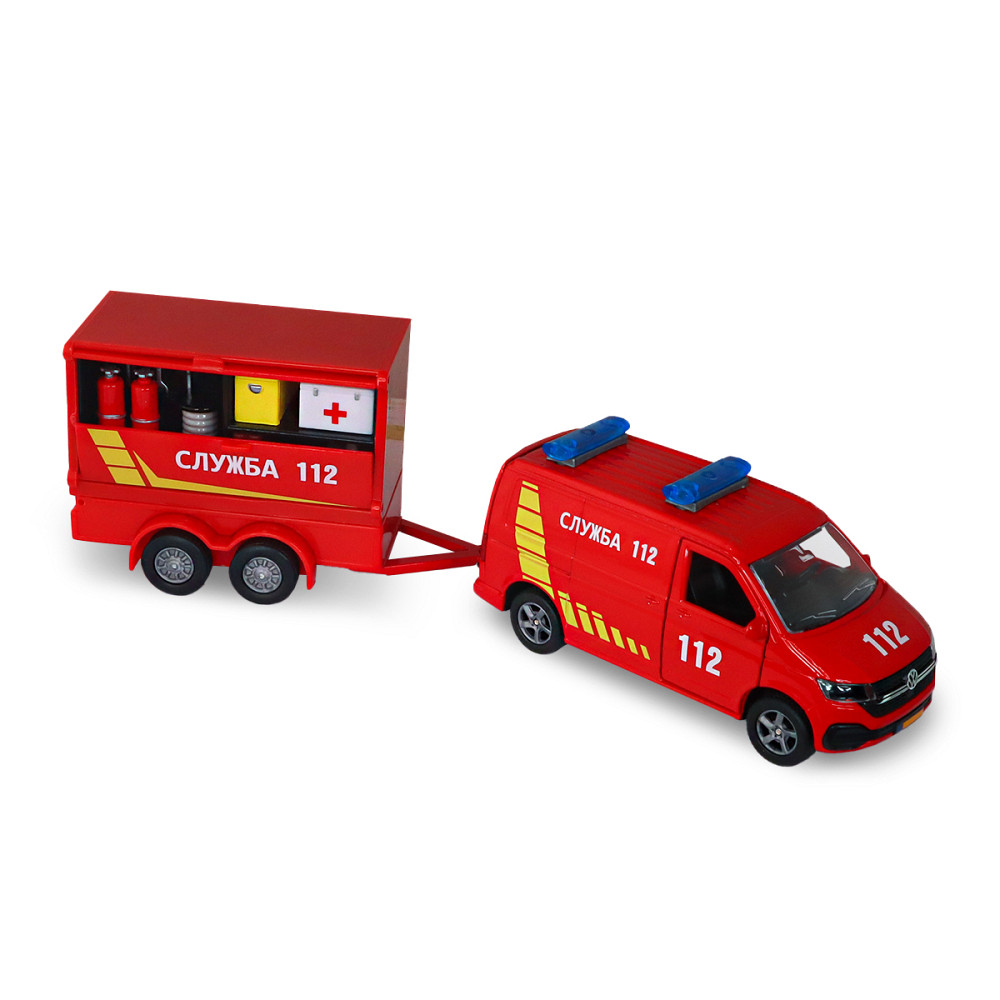 Ігровий набір - Volkswagen Служба 112 (з причіпом) Днепр - изображение 12