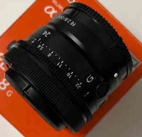 Новий обʼєктив Sony FE 24 mm f2.8 Київ