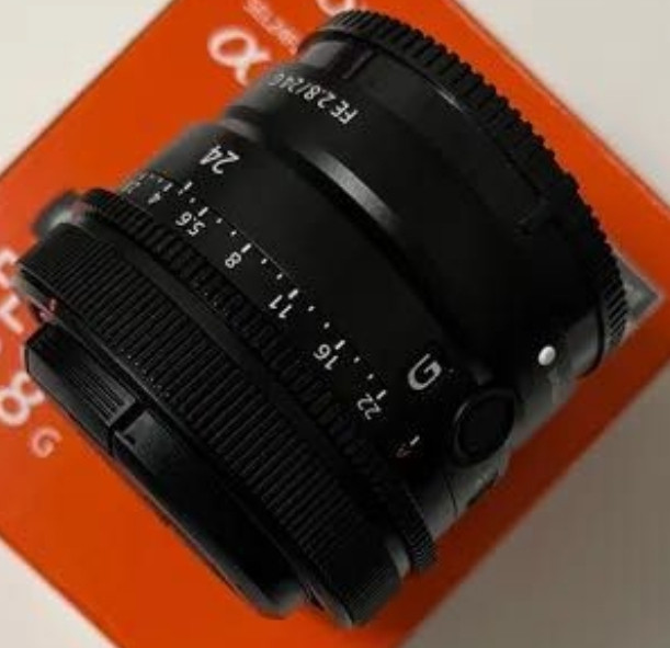 Новий обʼєктив Sony FE 24 mm f2.8 Київ - фото 1