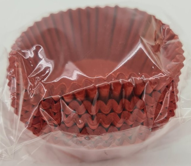 Тартолетка для чізкейк "Кругла червона"D45 H26 (100шт)/6а/ (1 уп.) Харків - фото 3