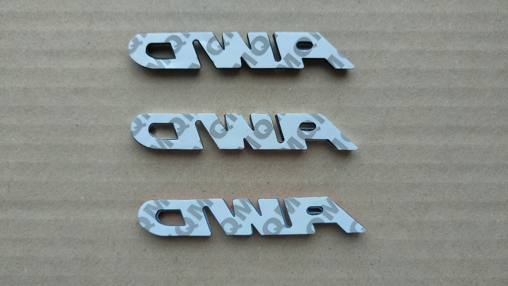 Наклейка на авто Awd Металева не іржавіє Київ - фото 7