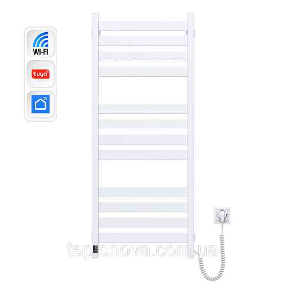 Сушарка для рушників Largo 500х1200 Sensor з Wi-Fi, права з таймером, білий оксамит Чернівці