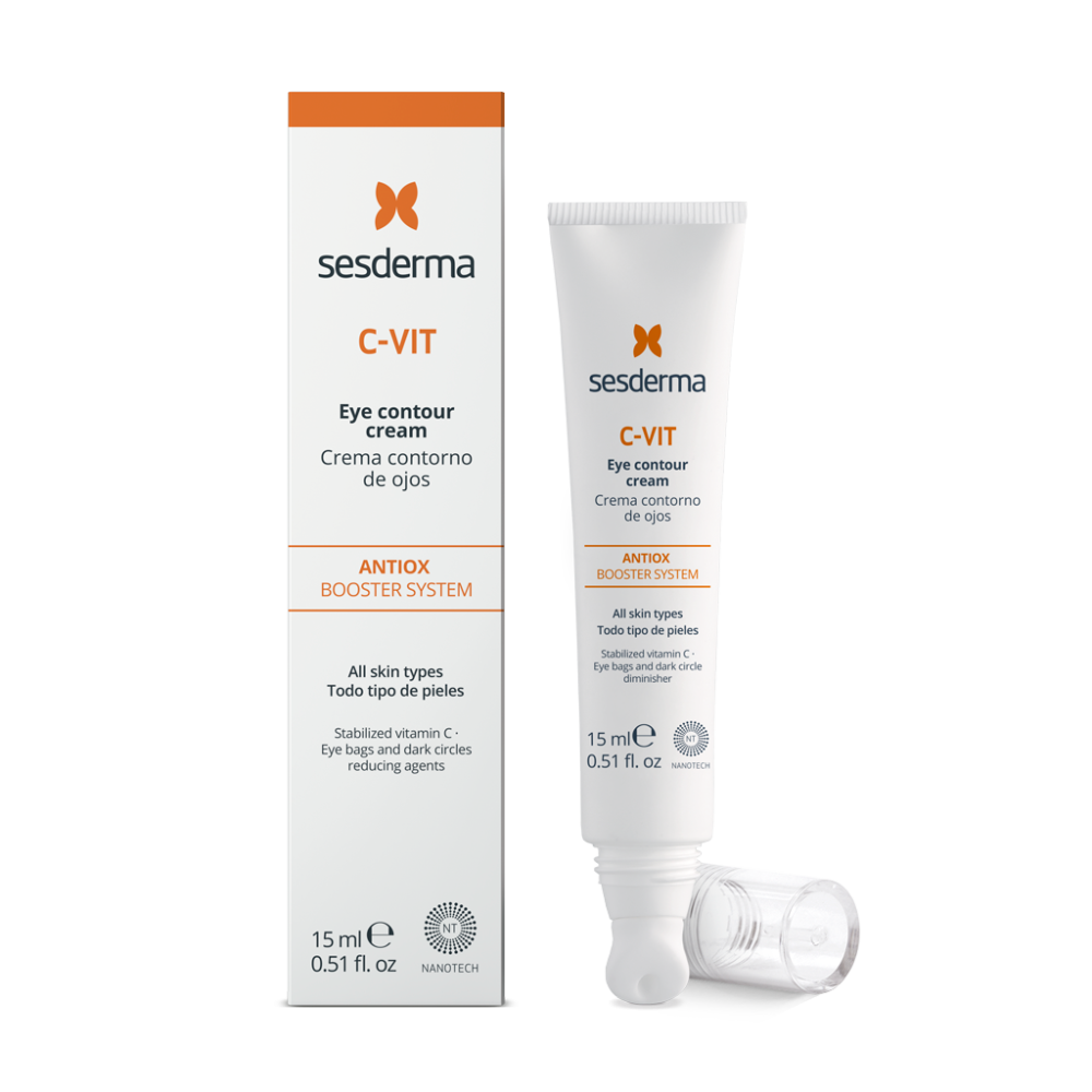 Сесдерма С-Vit Крем для контуру навколо очей із вітаміном C SesDerma C-Vit Ceramic Eye Contour Cream, 15 мл Дніпро - фото 1