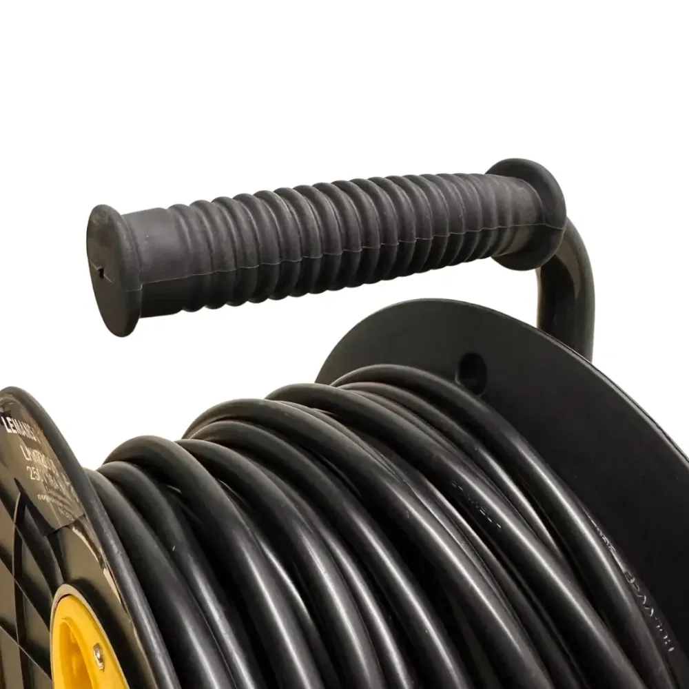 Удлинитель-катушка Lemanso 30м – 16A, с заземлением, защита от перегрузки Львов - изображение 5