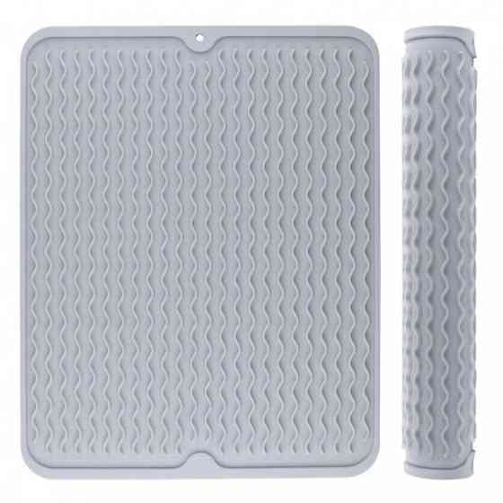 Килимок силіконовий нековзний для сушіння посуду 30*40см Вінниця