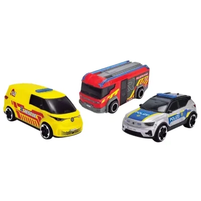 Ігровий набір Dickie Toys Команда SOS поліція, швидка та пожежна машини (3712028) Вінниця