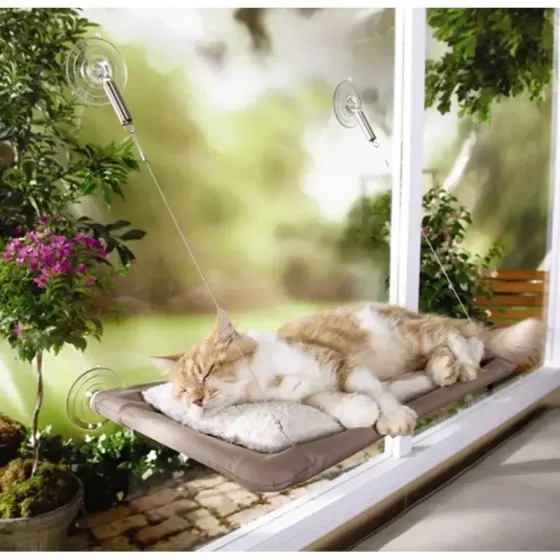 Лежанка для кота оконная Sunny Seat Window Cat Bed Коломыя