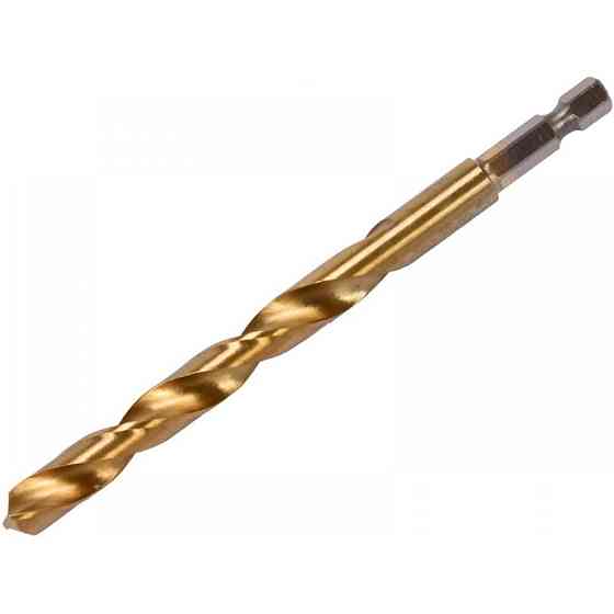 Свердло для металу титанове HSS-TIN 8,0 мм L-117мм Харків
