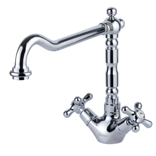 Змішувач Arno 1/2" для кухні Г-гусак на шпильці Corso Житомир - фото 1