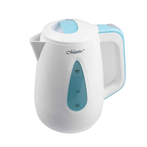 Електрочайник 1,7л 1850-2200W (диск) блакитний MR-031-BLUE Maestro Житомир - фото 2