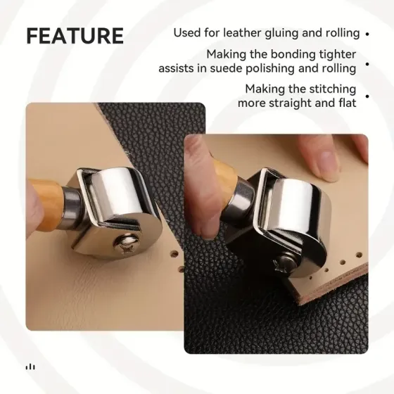 Валик для шкіри 25 мм для склеювання та вирівнювання Київ