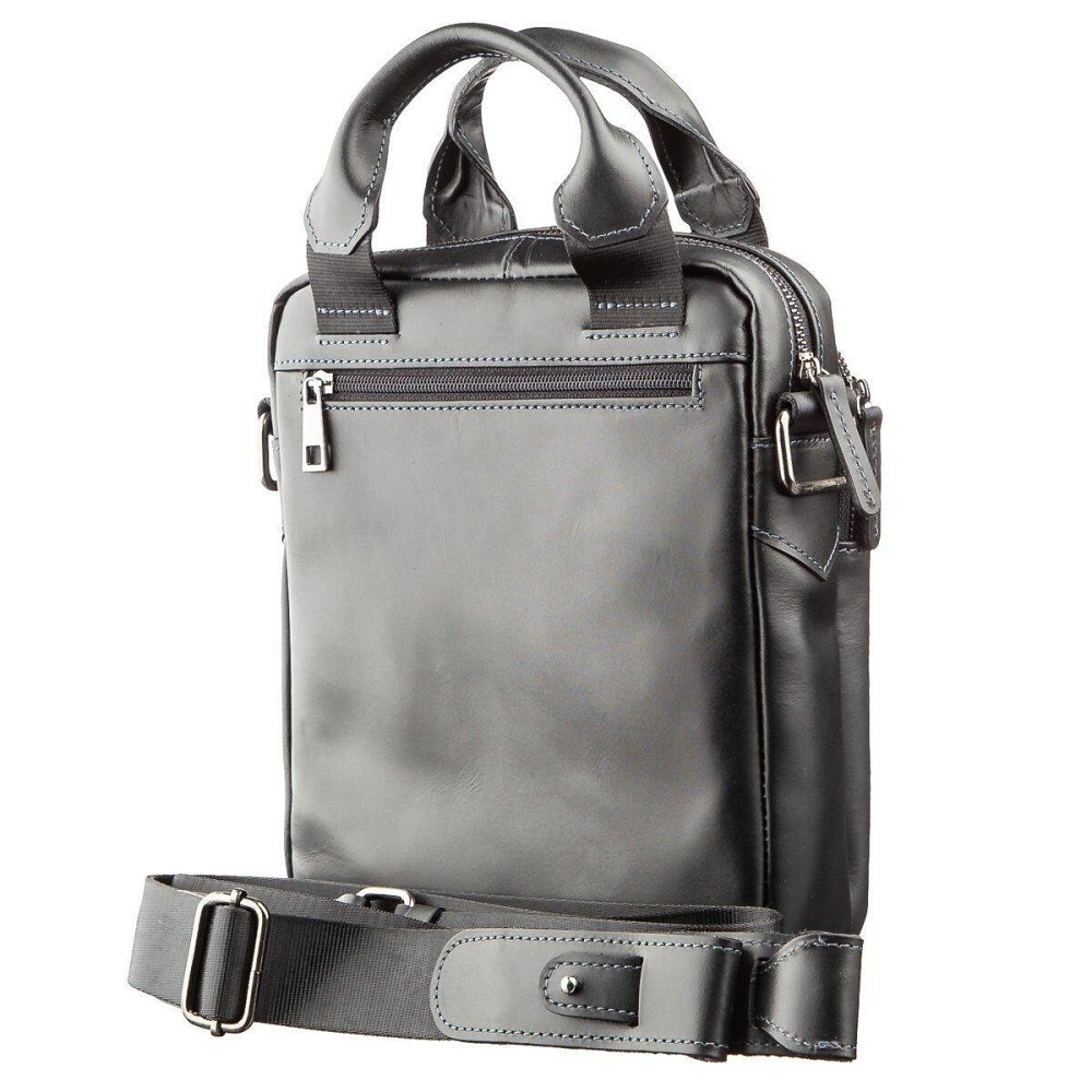 Сумка мужская SHVIGEL 11184 в гладкой коже Черная Киев - изображение 2