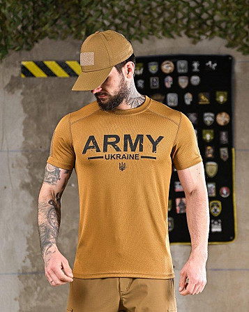 Тактична потовідвідна футболка OBLIVION Army ВТ1036 Київ - фото 2