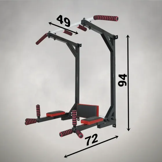 Турник брусья пресс стационарный ПРЕМИУМ 3 в 1 со сложными брусьями Спортивные стенки и турники для дома Киев