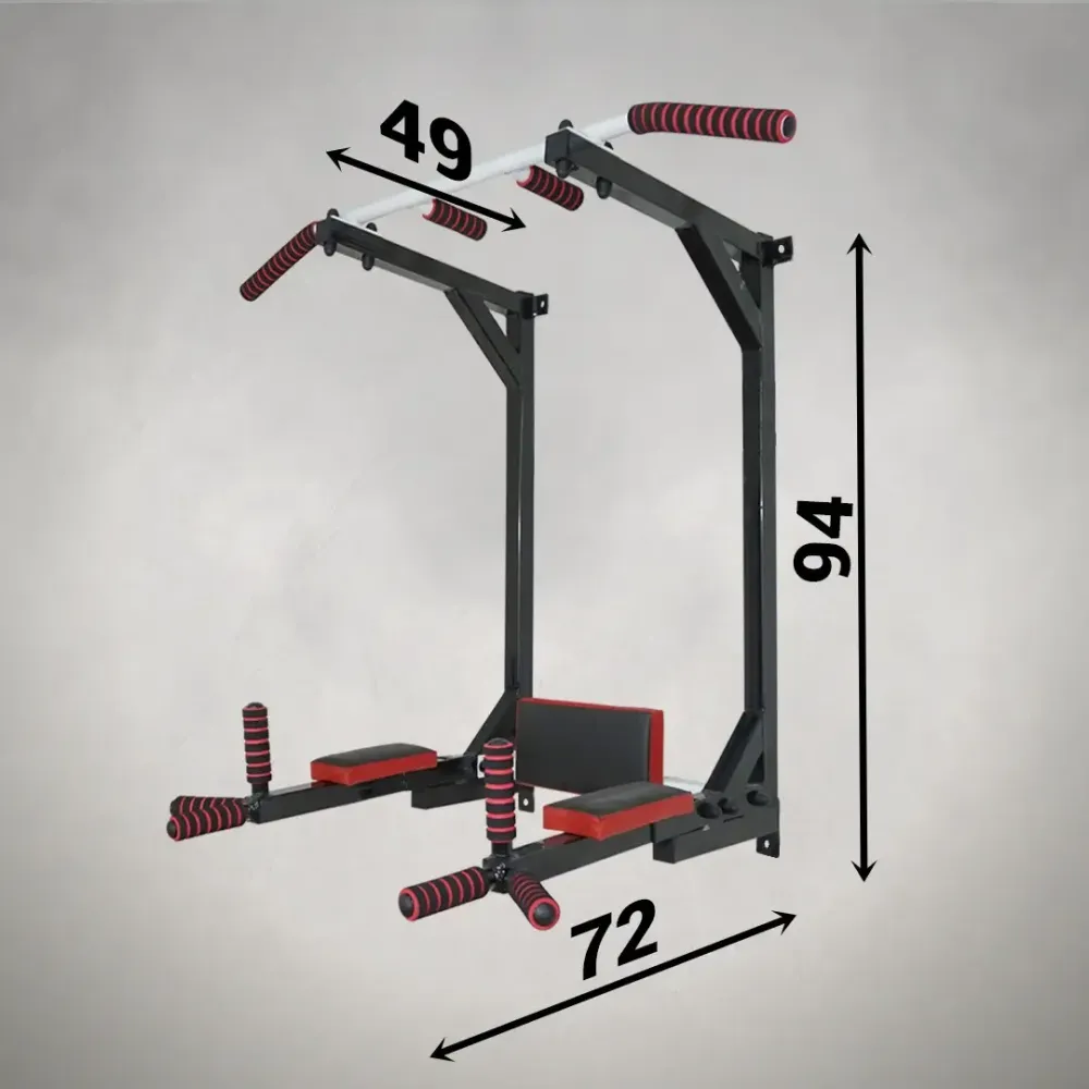 Турник брусья пресс стационарный ПРЕМИУМ 3 в 1 со сложными брусьями Спортивные стенки и турники для дома Киев - изображение 1