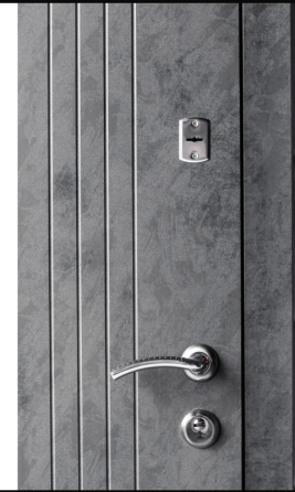 Двері вхідні Наші Двері МЕГА Діагональ Оксид темний / Оксид бежевий 960х2040 мм Київ